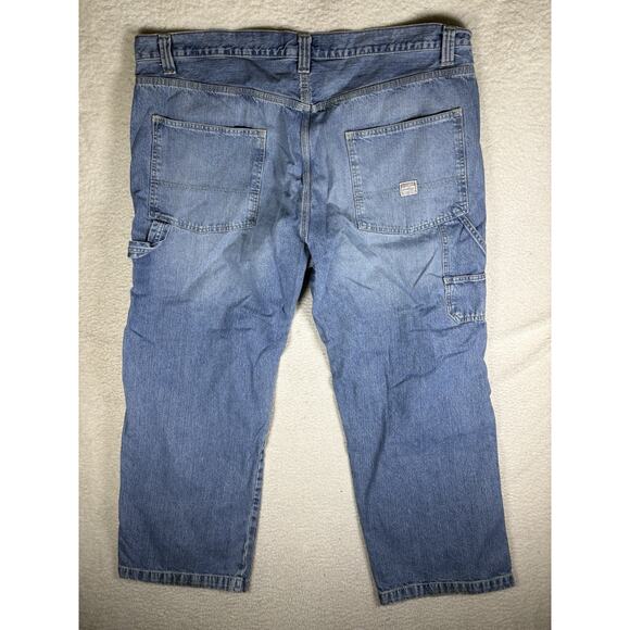Levis Carpenter Jeans Mens 44x30 Blue Baggy Loose Straight Vintage Y2k 2007 - Picture 14 of 16